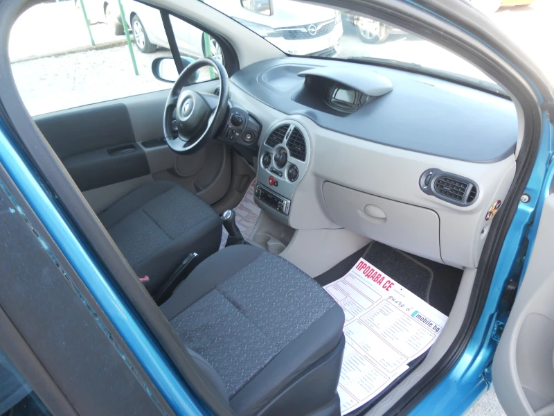 Renault Modus 1.6i ЛИЗИНГ!!!! РЕАЛНИ КИЛОМЕТРИ+ СЕРВИЗНА ИСТОРИЯ, снимка 11 - Автомобили и джипове - 50784284