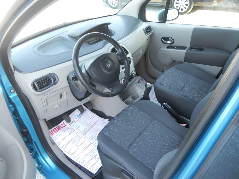 Renault Modus 1.6i ЛИЗИНГ!!!! РЕАЛНИ КИЛОМЕТРИ+ СЕРВИЗНА ИСТОРИЯ, снимка 9 - Автомобили и джипове - 50784284