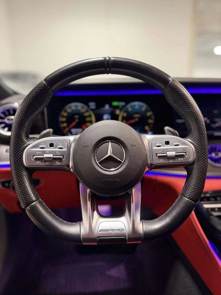 Mercedes-Benz AMG GT AMG GT 53 | ЧЕРВЕН САЛОН, ЧЕРЕН МАТ, ЦЕНА ДО БГ, снимка 9 - Автомобили и джипове - 54947129