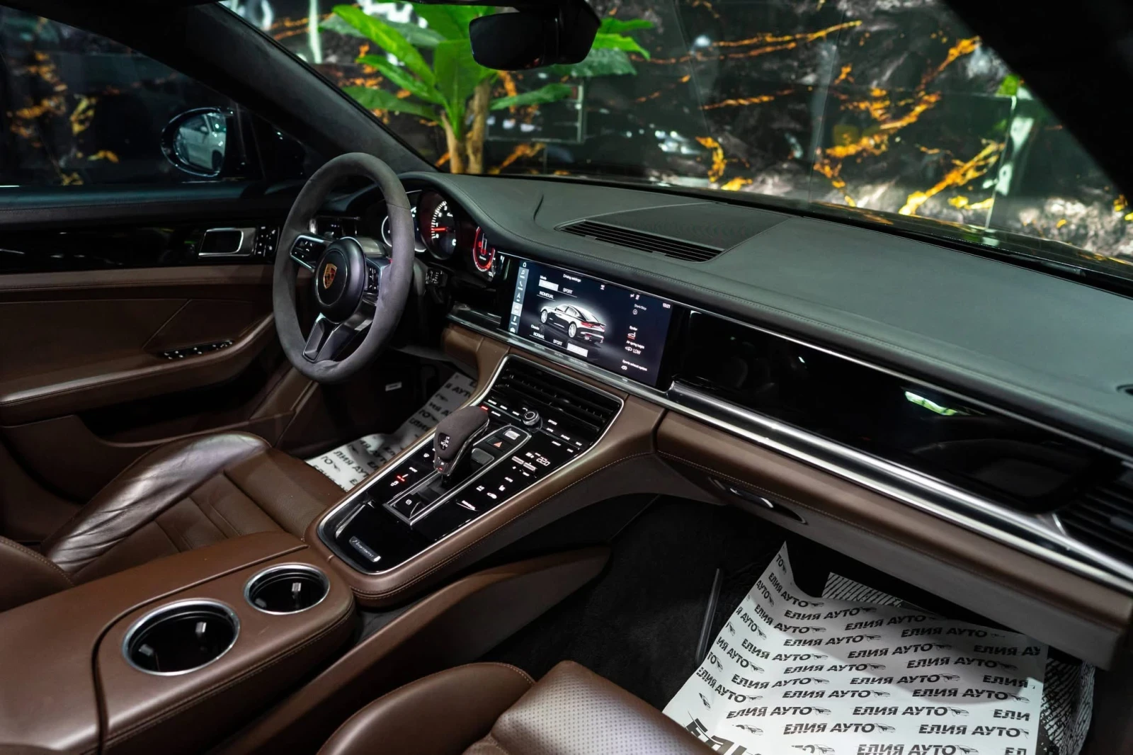 Porsche Panamera TURBO SPORT LED DESIGNO ПАНО BOSE ЛИЗИНГ 100%, снимка 13 - Автомобили и джипове - 55162369