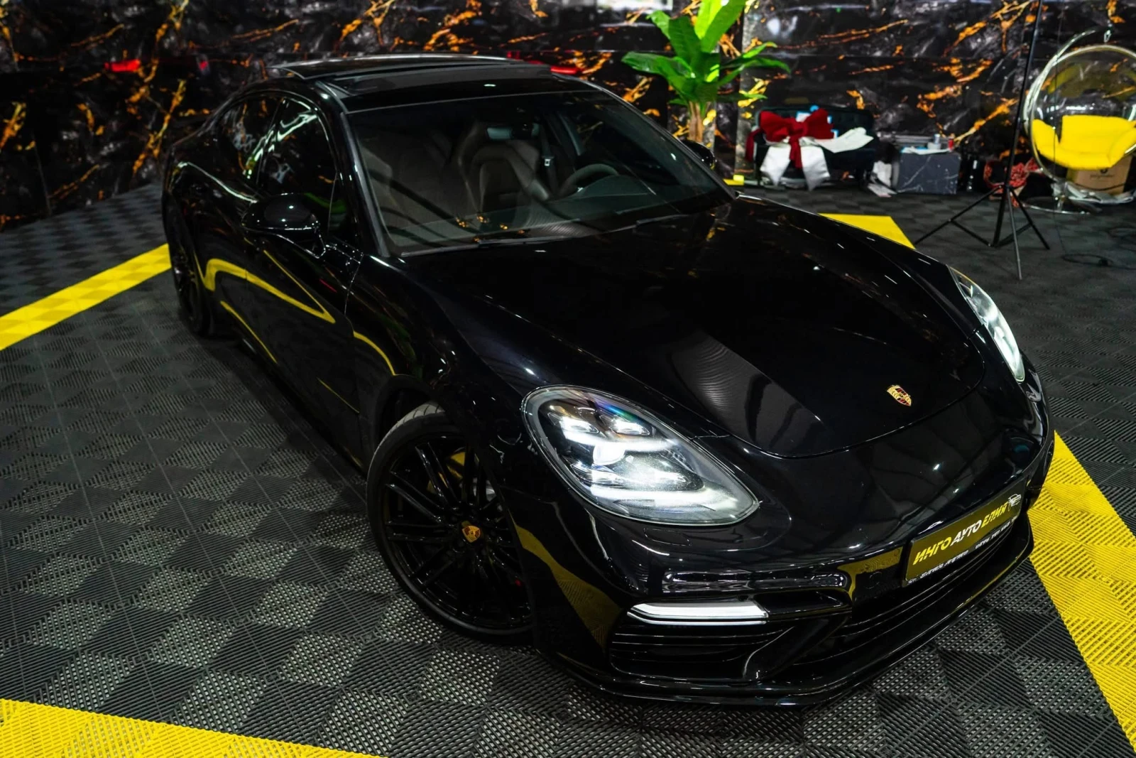 Porsche Panamera TURBO SPORT LED DESIGNO ПАНО BOSE ЛИЗИНГ 100%, снимка 2 - Автомобили и джипове - 55162369