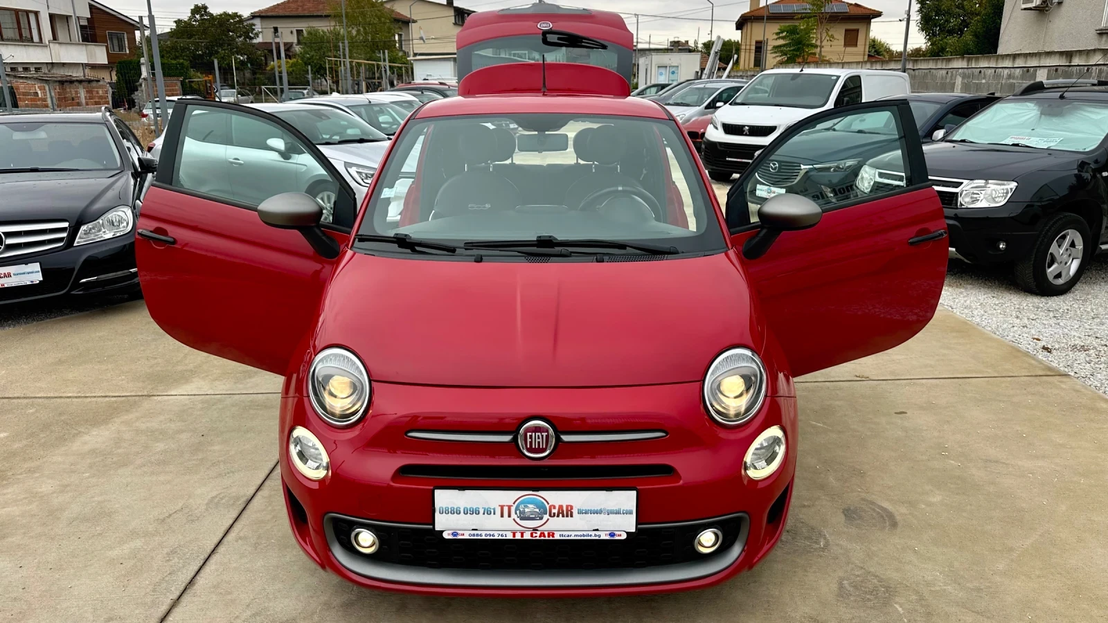Fiat 500 1.2S Digital !!! Navi !!! 130хил.км!, снимка 9 - Автомобили и джипове - 56746827