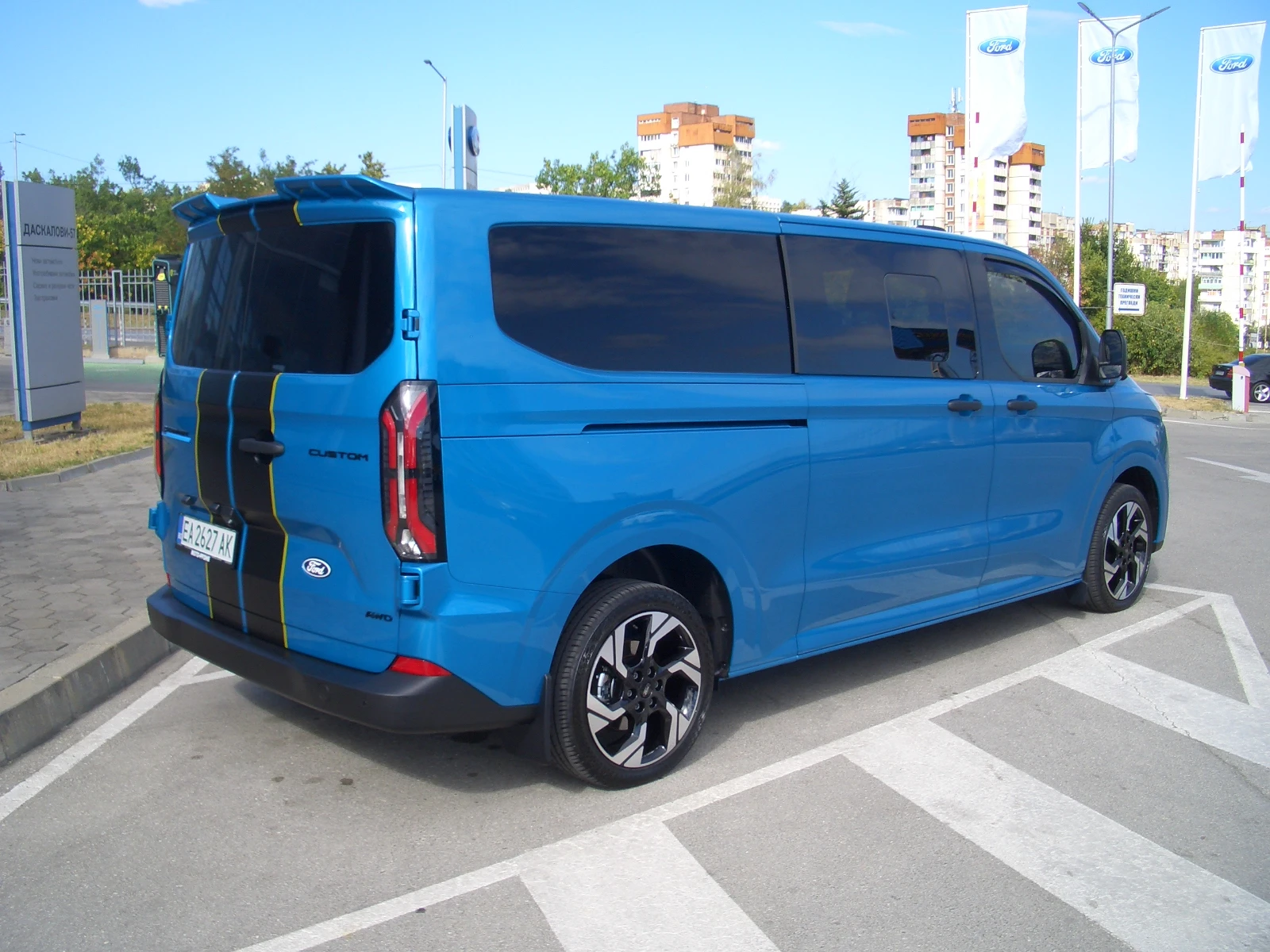 Ford Transit Custom DCIV, снимка 4 - Бусове и автобуси - 56001723