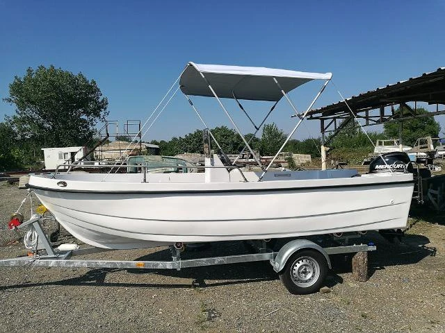 Лодка Собствено производство Fish boat 480, снимка 1 - Воден транспорт - 46704026