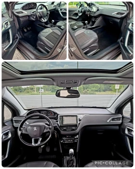 Peugeot 2008 1.6HDI-120кс-ПАНОРАМА-КОЖЕН САЛОН, снимка 8