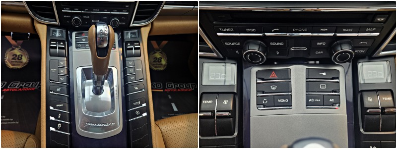 Porsche Panamera 3.0TDI/GERMANY/SPORT/ПОДГРЕВ/SIGN AS/START-STOP/LI, снимка 15 - Автомобили и джипове - 46681140