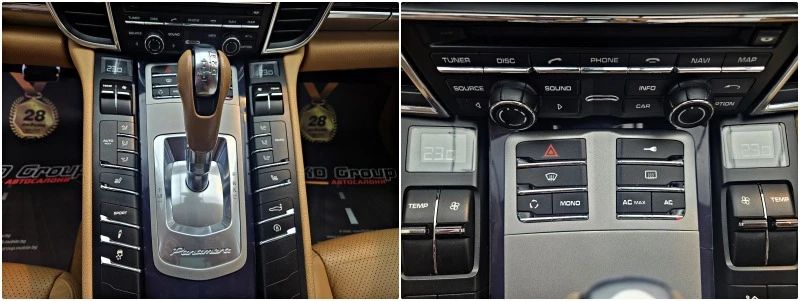 Porsche Panamera ! 3.0TDI/GERMAN/SPORT/ПОДГРЕВ/SIGN AS/START-STOP/L, снимка 15 - Автомобили и джипове - 46681140