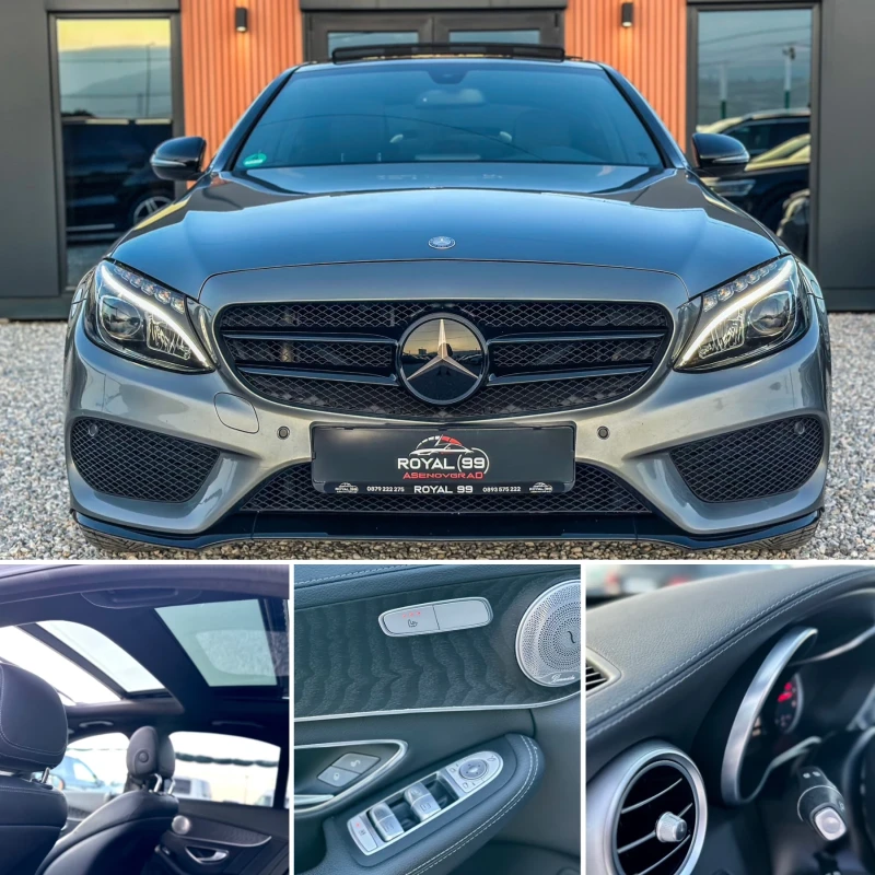 Mercedes-Benz C 200 AMG :: DISTRONIK :: PANORAMA:: , снимка 12 - Автомобили и джипове - 52809279