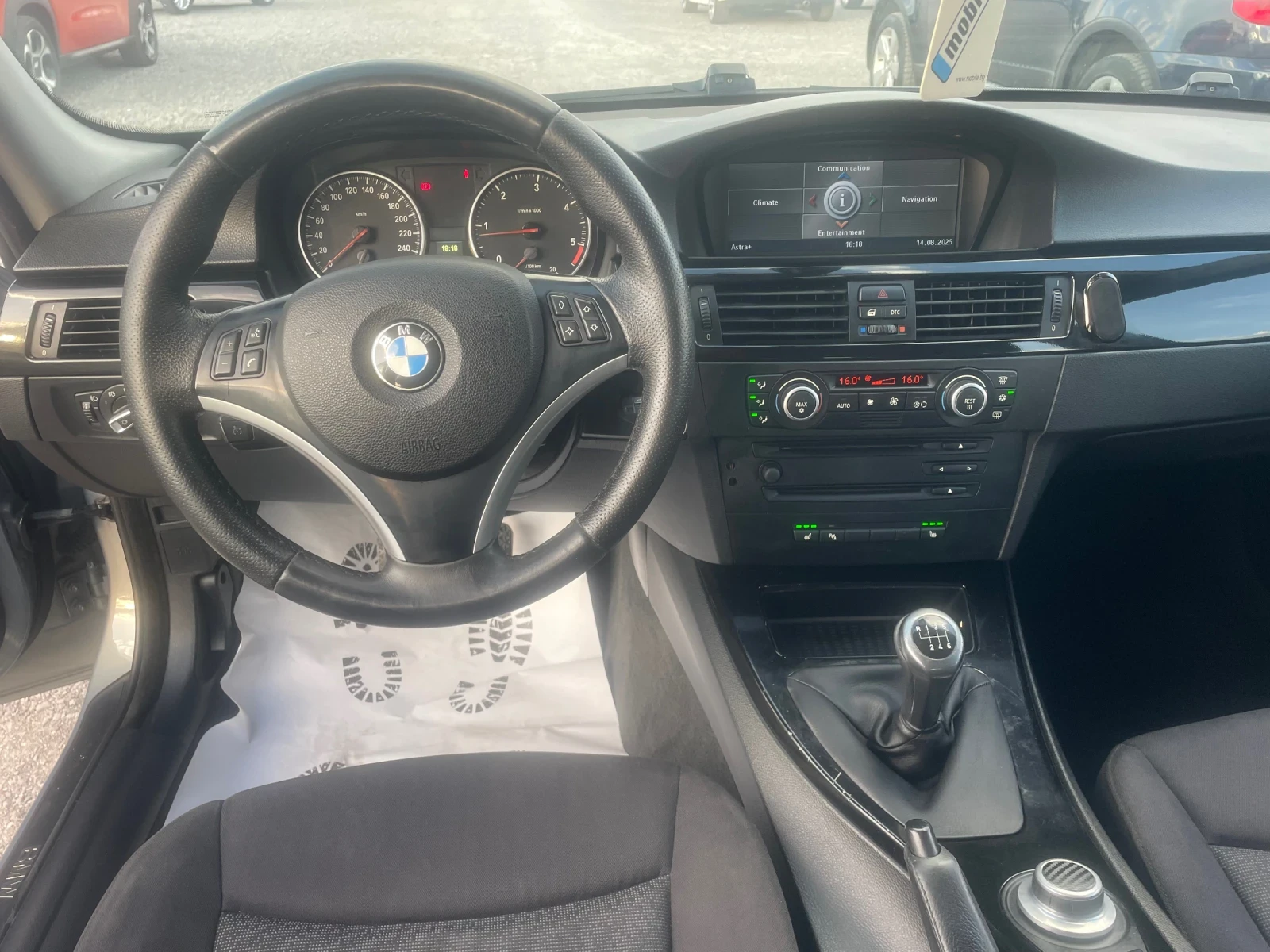 BMW 320 D NAVI ПОДГРЕВ ПАНОРАМА XENON 163КС - изображение 5