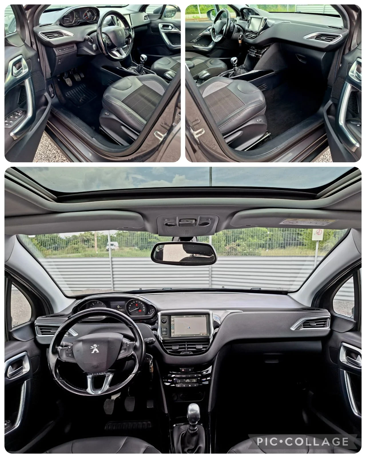 Peugeot 2008 1.6HDI-120кс-ПАНОРАМА-КОЖЕН САЛОН, снимка 8 - Автомобили и джипове - 54767067