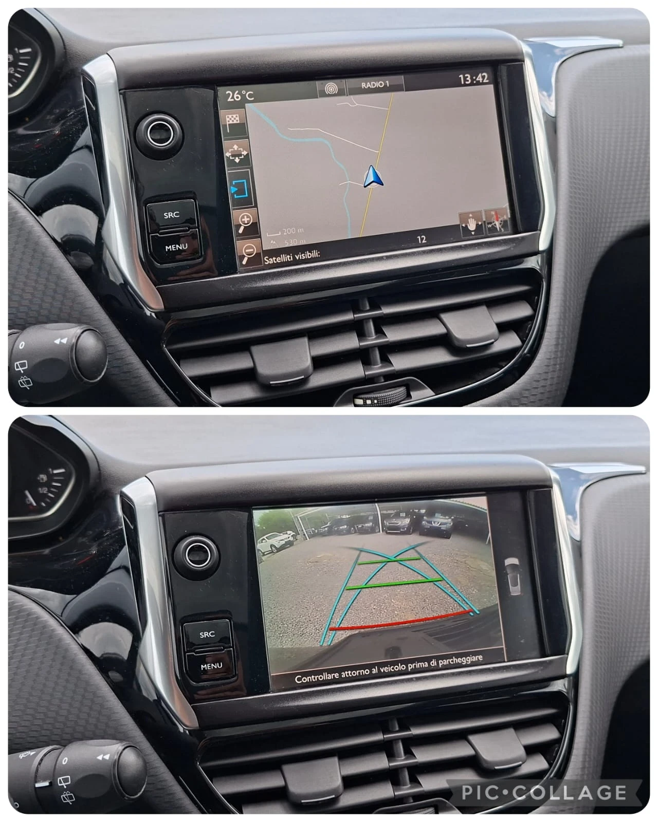 Peugeot 2008 1.6HDI-120кс-ПАНОРАМА-КОЖЕН САЛОН, снимка 14 - Автомобили и джипове - 54767067