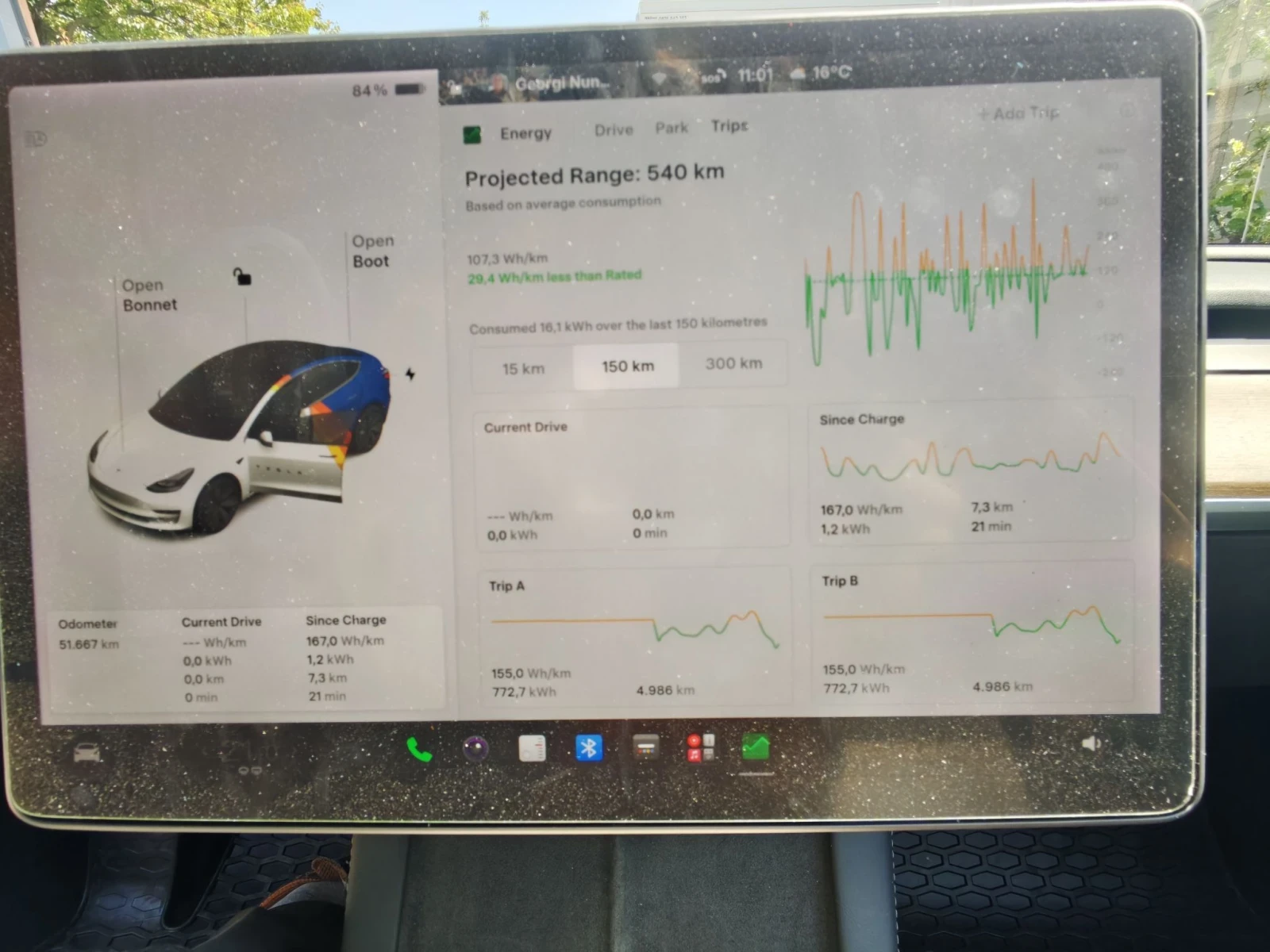 Tesla Model 3 Facelift   4X4 LR Termopompa, снимка 9 - Автомобили и джипове - 56218906
