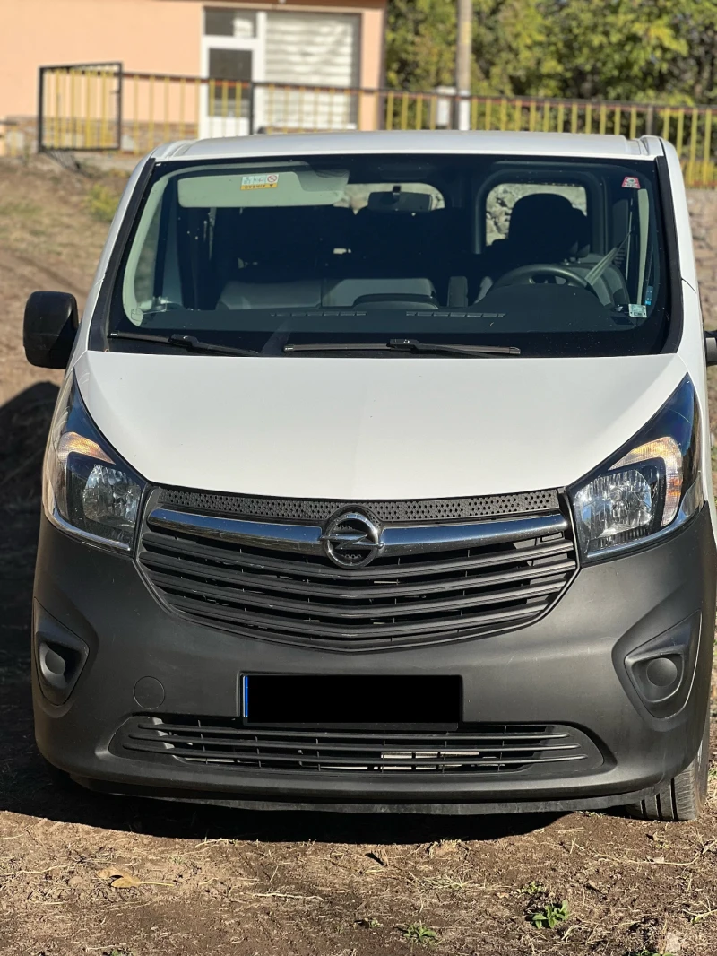 Opel Vivaro Дълга база 1.6 BiTurbo 125k.c 8+ 1, БАРТЕР, снимка 6 - Бусове и автобуси - 52181984