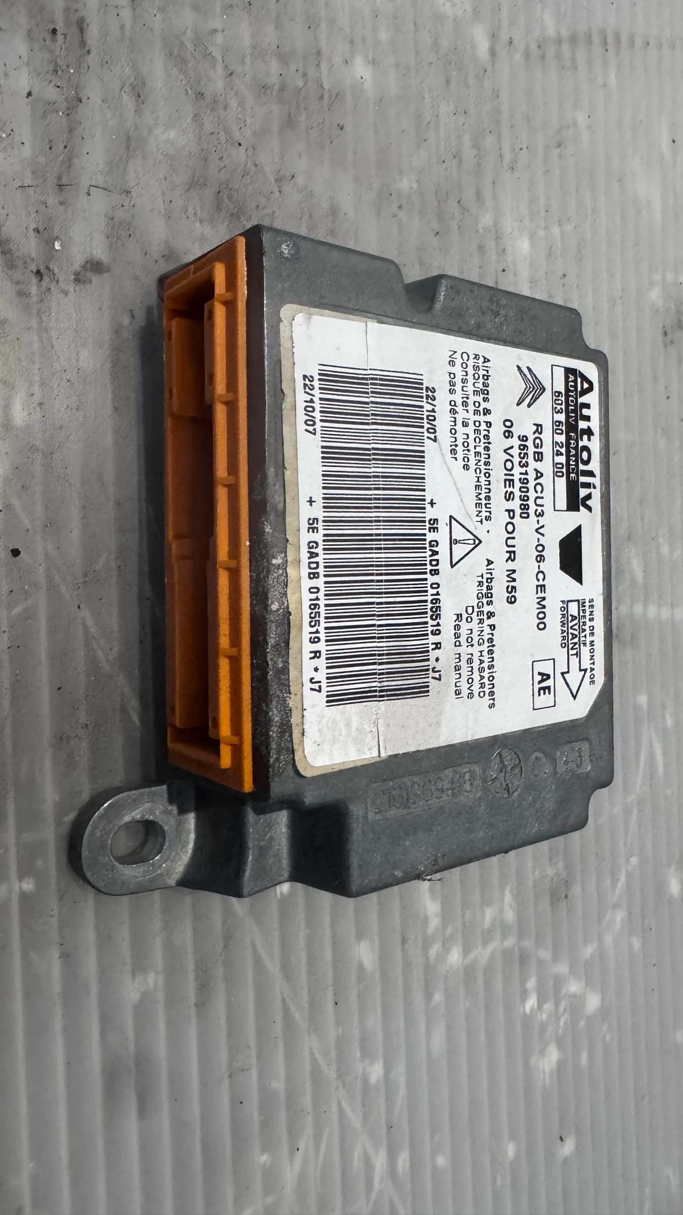 Airbag  /  /  a Peugeot Partner - 9653190980 | Mobile.bg   1