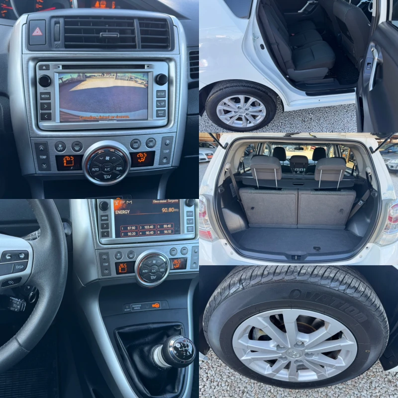 Toyota Verso 2.0D4D* 126ks* KEYLESS* 6sk* KAMERA* 7m* NAVI* KAT, снимка 15 - Автомобили и джипове - 48907003