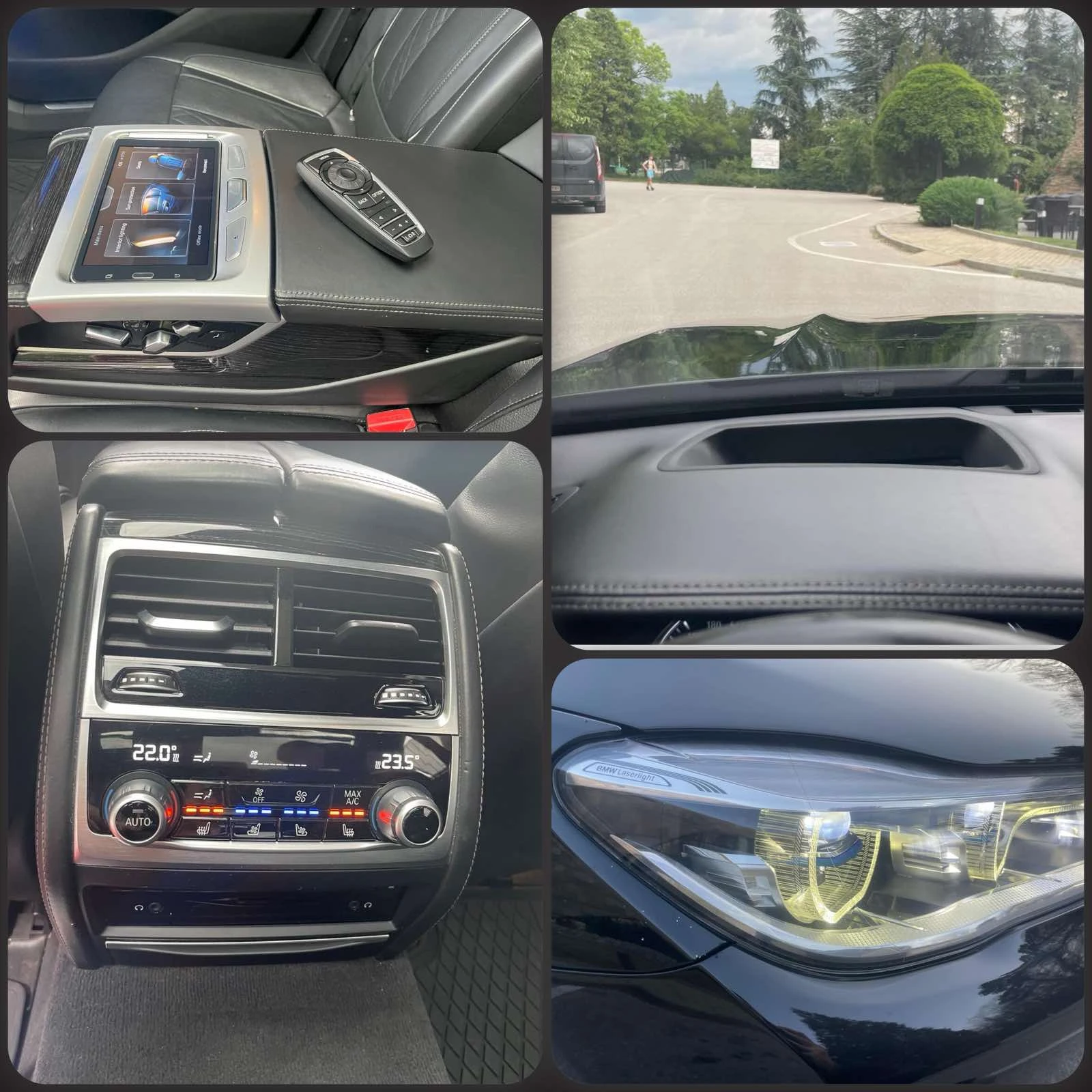 BMW 740 Long* SkyLounge* B&W* 3xTV* 360* Executive* Laser, снимка 12 - Автомобили и джипове - 54157023