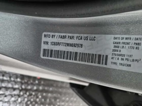 Dodge RAM 1500 * SPORT CREW CAB STD BED * CARFAX * ЦЕНА ДО БГ, снимка 17