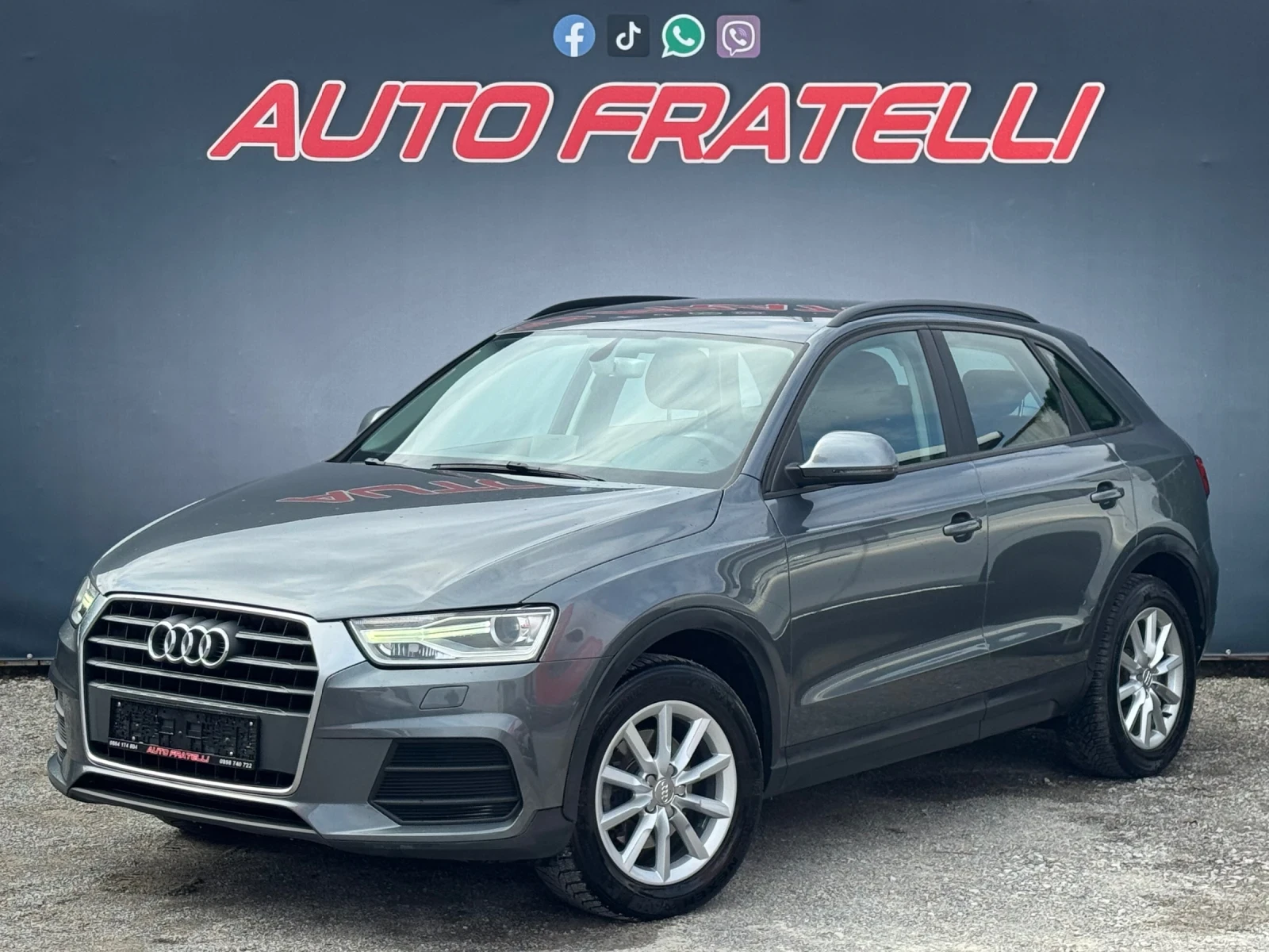 Audi Q3 2.0TDI FACE* LED* ЛИЗИНГ * БАРТЕР*  - изображение 3