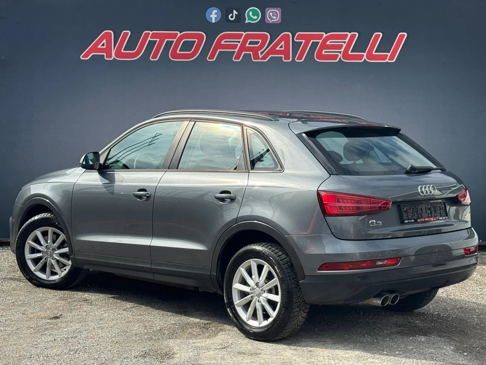 Audi Q3 2.0TDI FACE* LED* ЛИЗИНГ * БАРТЕР*  - изображение 4