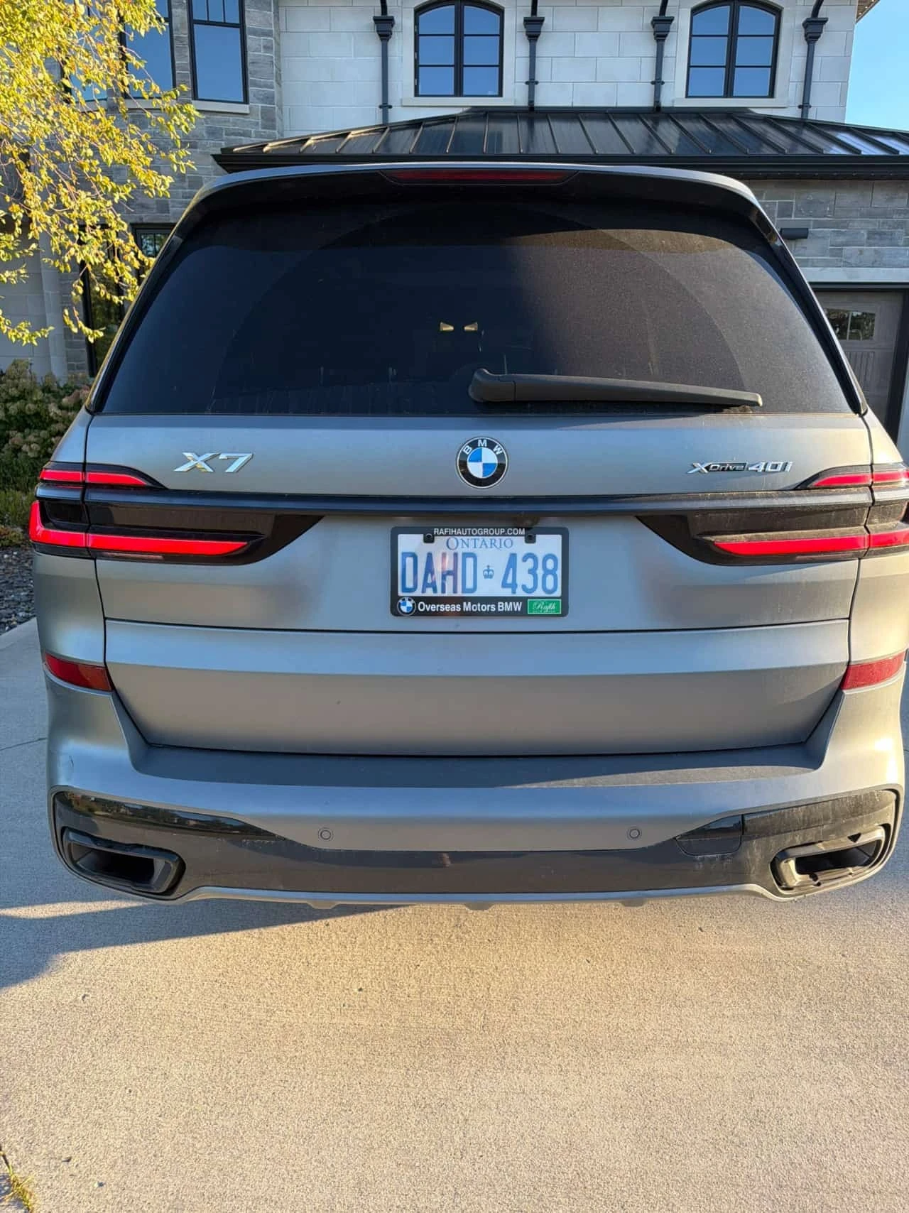 BMW X7 / xDrive40i / БЕЗ ЗАБЕЛЕЖКА / НА ВЪЗДУХ / СИВ МАТ, снимка 4 - Автомобили и джипове - 56228470