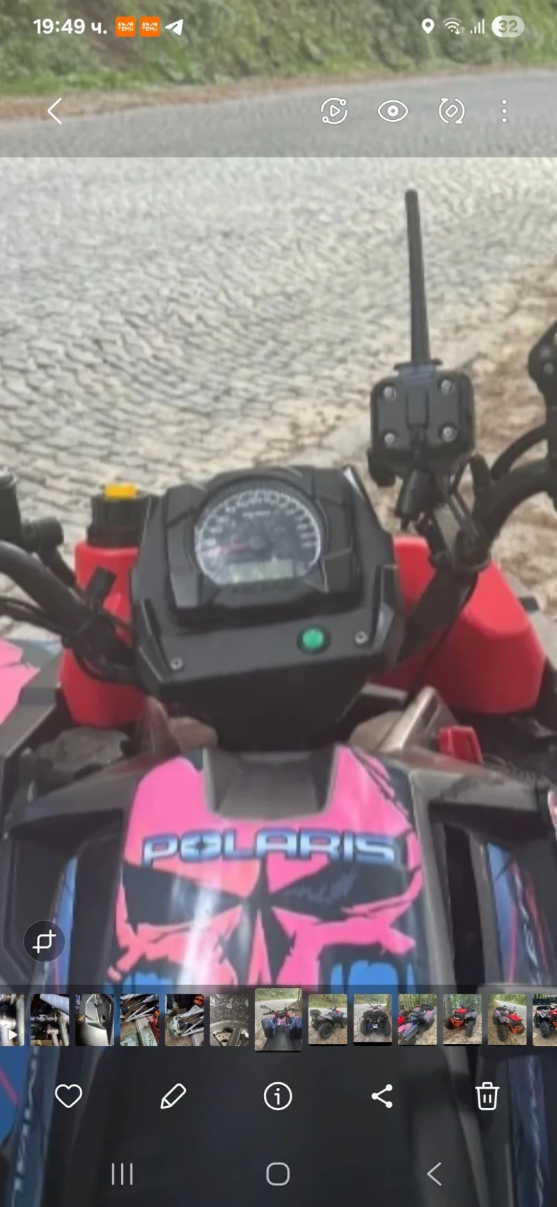 Polaris Scrambler, снимка 7 - Мотоциклети и мототехника - 52312409