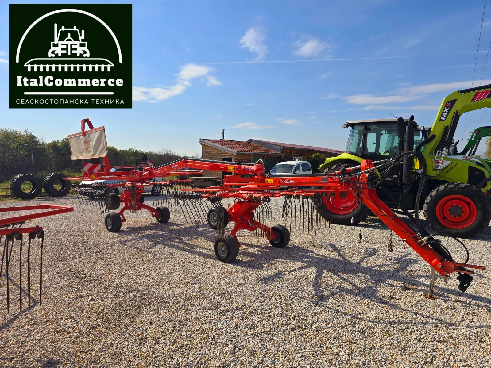 Сенообръщачка KUHN 6632 Master Drive, снимка 3 - Селскостопанска техника - 54263762