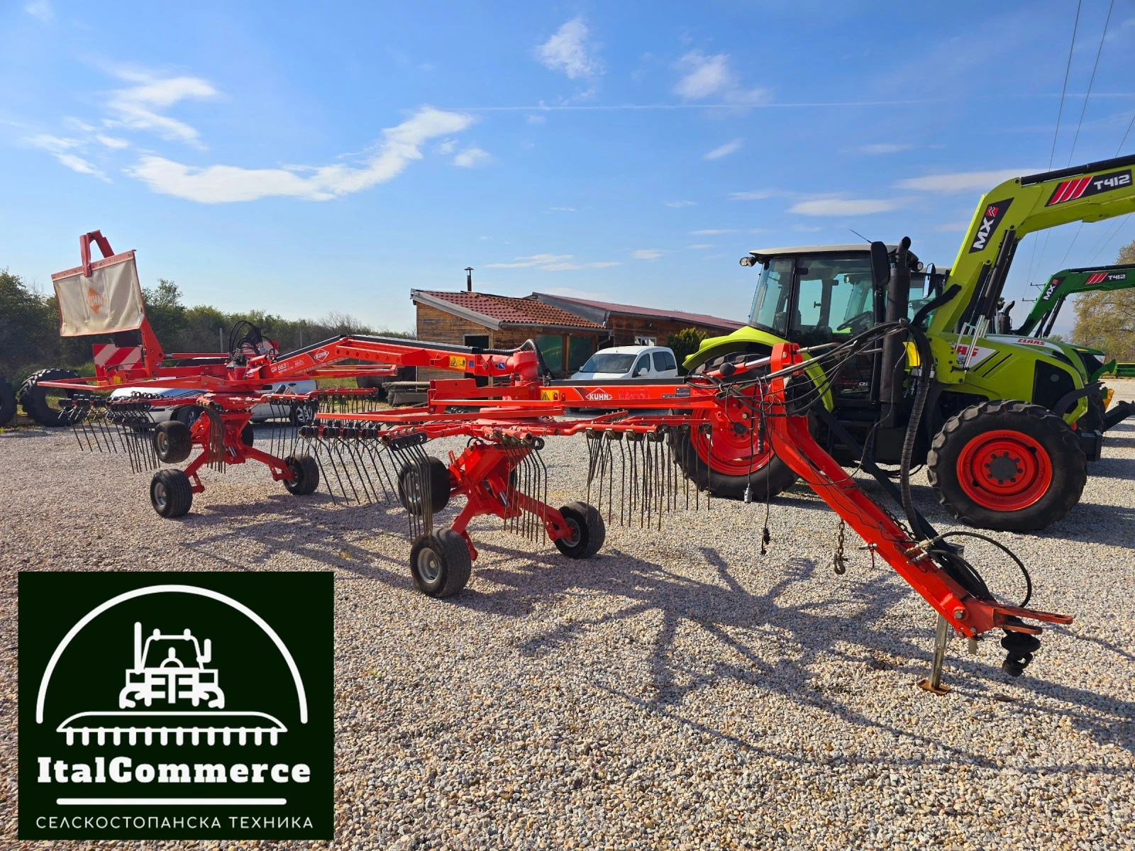 Сенообръщачка KUHN 6632 Master Drive, снимка 8 - Селскостопанска техника - 54263762