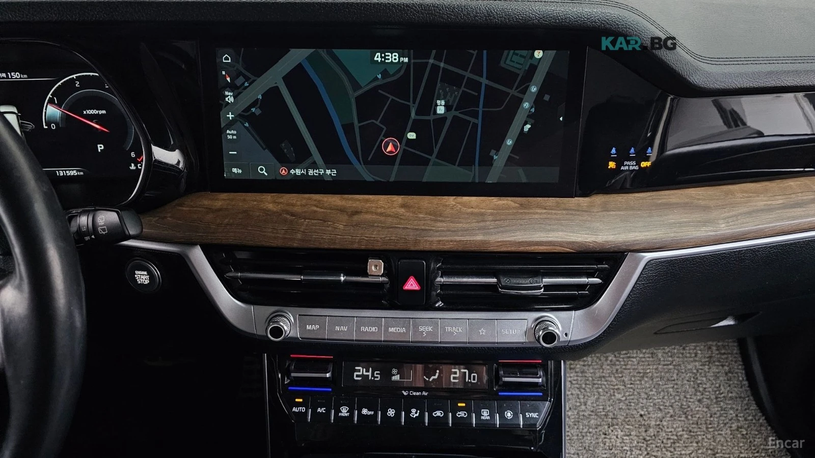 Kia Mohave 3.0* 4WD* Platinum* ПОДГРЕВ* ОБДУХВАНЕ* КАМЕРА* , снимка 13 - Автомобили и джипове - 55819041