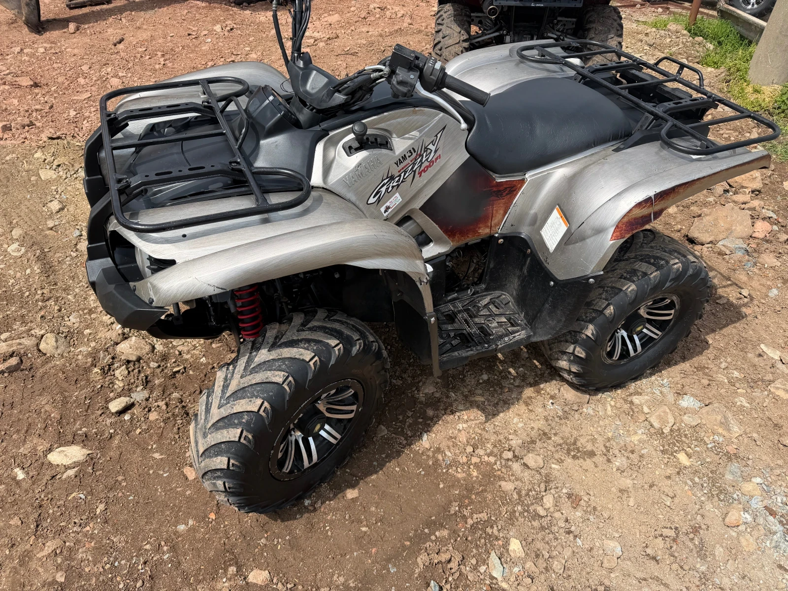Yamaha Grizzly 700 Special Edition ХИДРАВЛИКА , снимка 5 - Мотоциклети и мототехника - 54402098