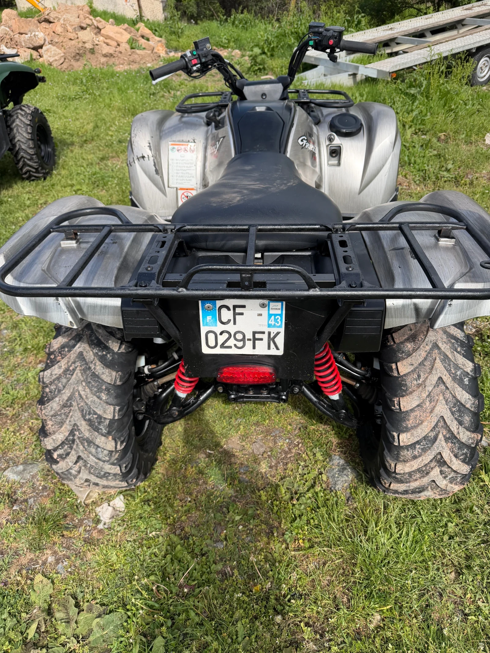Yamaha Grizzly 700 Special Edition ХИДРАВЛИКА , снимка 7 - Мотоциклети и мототехника - 54402098