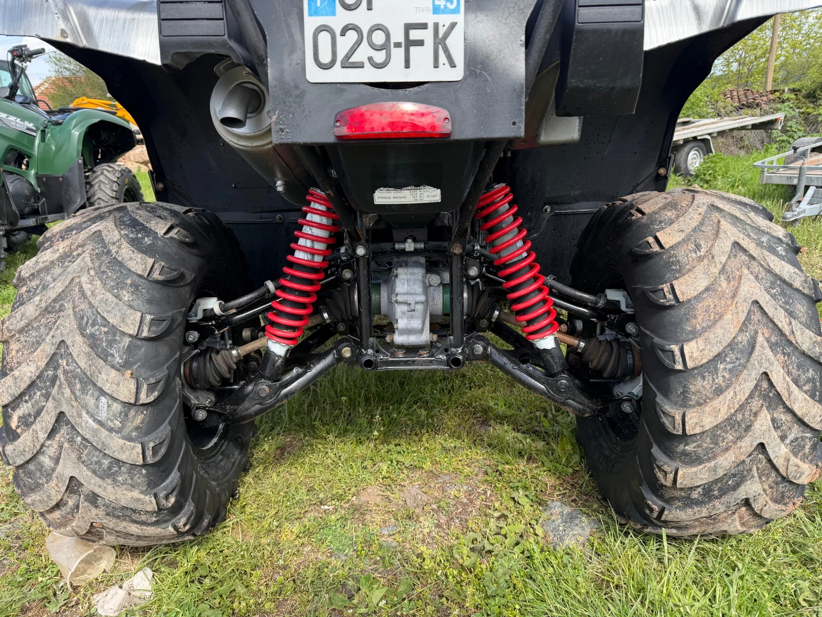 Yamaha Grizzly 700 Special Edition ХИДРАВЛИКА , снимка 8 - Мотоциклети и мототехника - 54402098