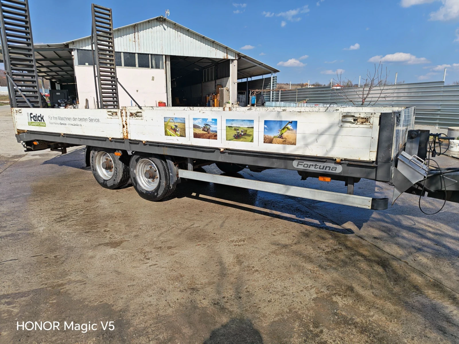 Ремарке Oruc Фортуна, снимка 2 - Селскостопанска техника - 53879910