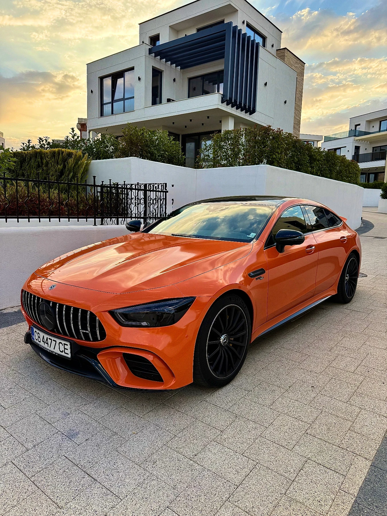 Mercedes-Benz AMG GT 53 4matic+  Каско B&O Обдух POPCORN , снимка 1