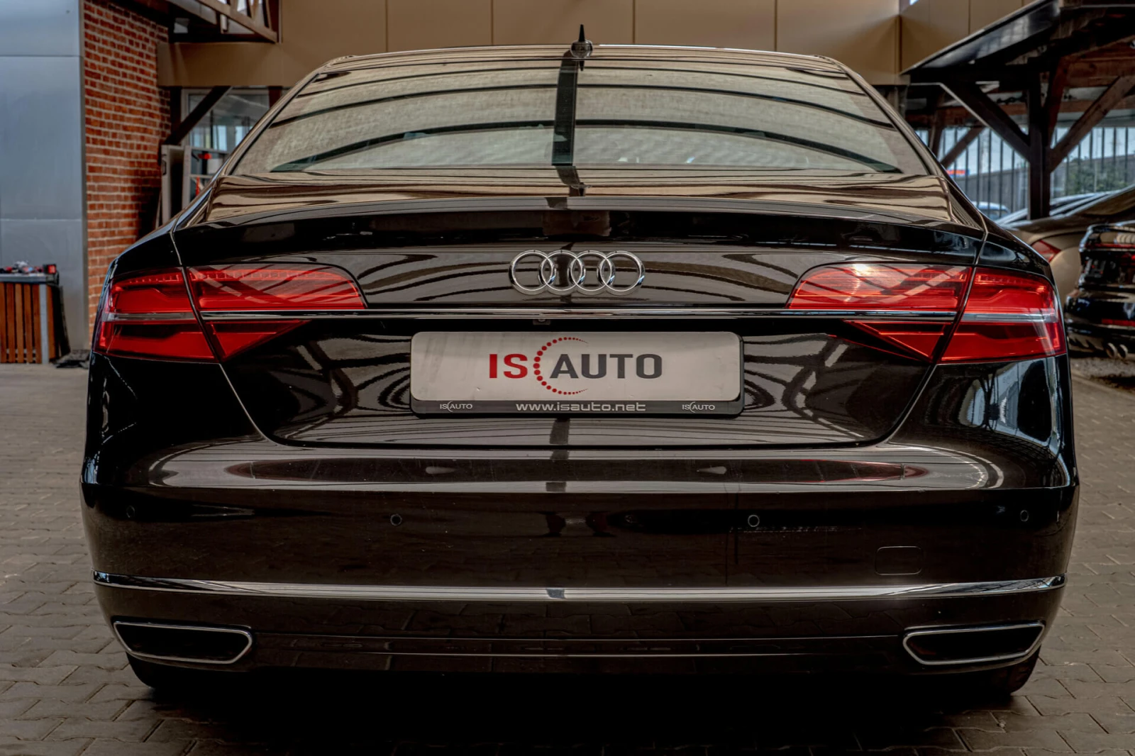 Audi A8 СМЕНЕНИ ВЕРИГИ/3.0TDI/Bose/PreSense/Алкантар - изображение 4