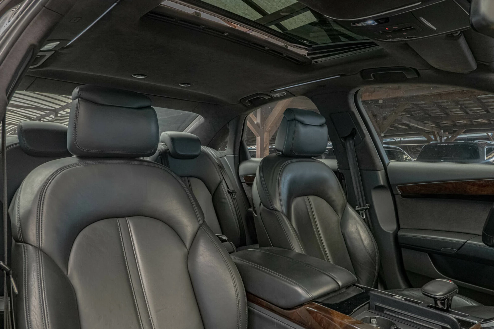 Audi A8 СМЕНЕНИ ВЕРИГИ/3.0TDI/Bose/PreSense/Алкантар - изображение 9