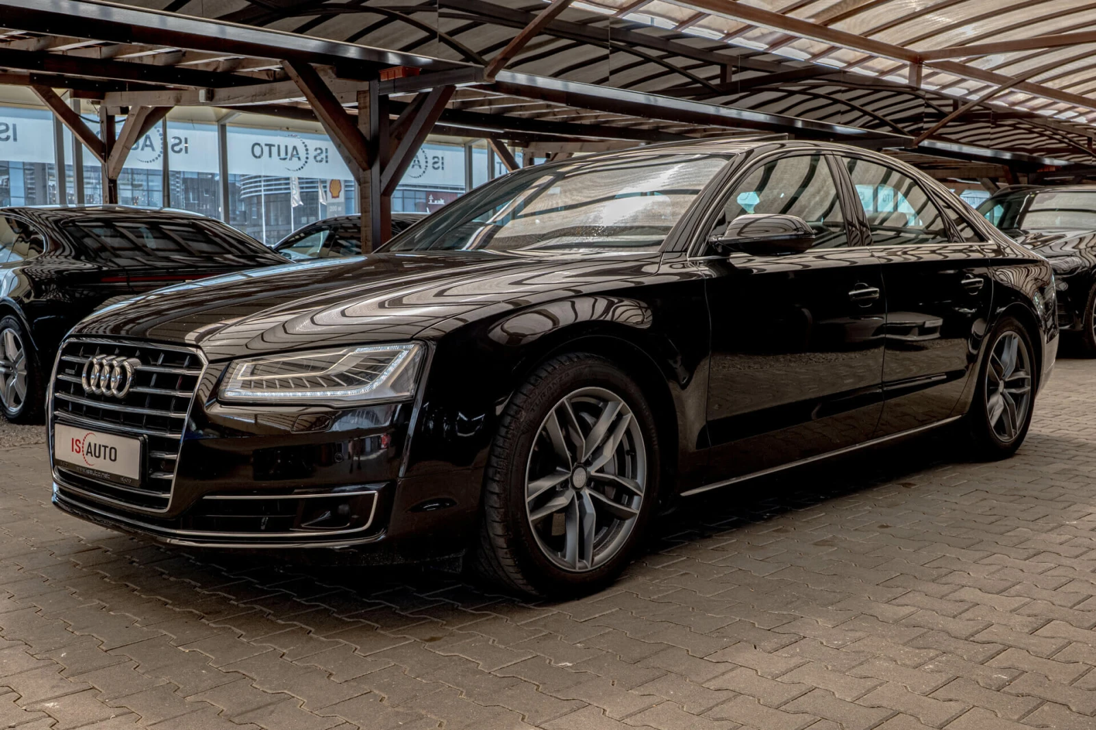 Audi A8 СМЕНЕНИ ВЕРИГИ/3.0TDI/Bose/PreSense/Алкантар - изображение 3