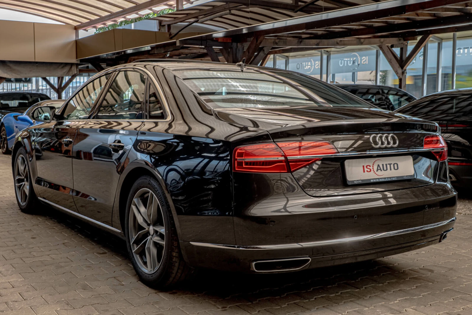 Audi A8 СМЕНЕНИ ВЕРИГИ/3.0TDI/Bose/PreSense/Алкантар - изображение 5