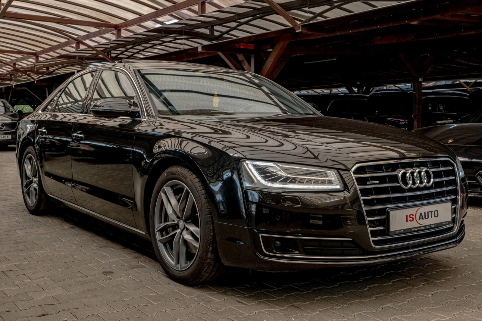 Audi A8 СМЕНЕНИ ВЕРИГИ/3.0TDI/Bose/PreSense/Алкантар - изображение 2