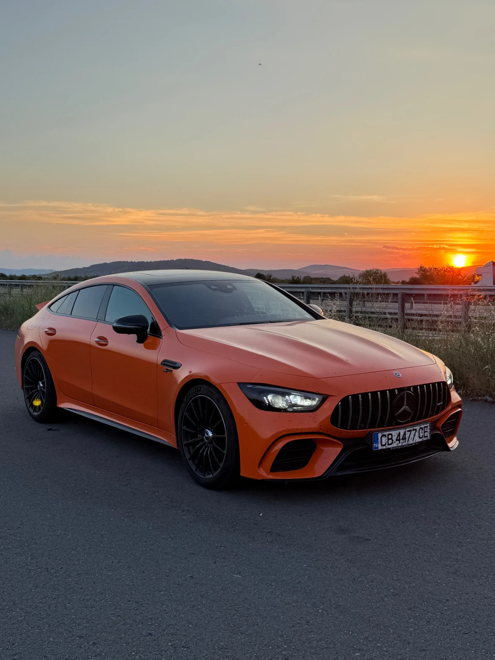 Mercedes-Benz AMG GT 53 4matic+  Каско Обдух POPCORN 