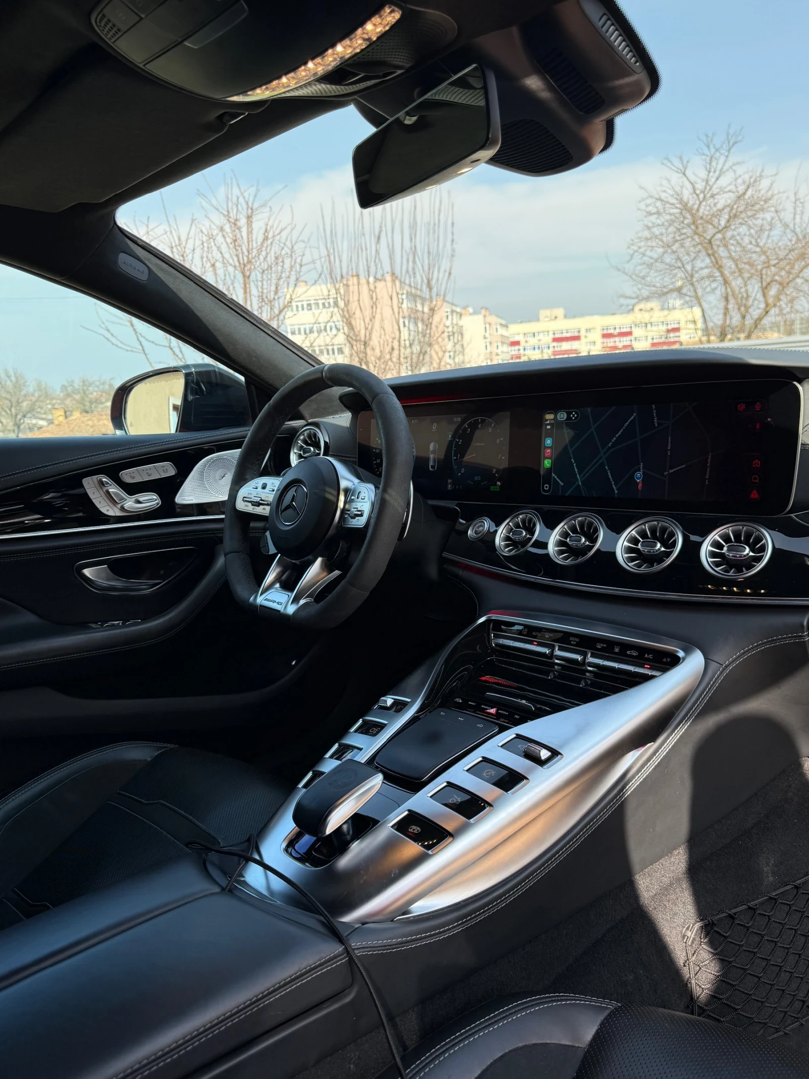 Mercedes-Benz AMG GT 53 4matic+  Каско Обдух POPCORN , снимка 14 - Автомобили и джипове - 53114261