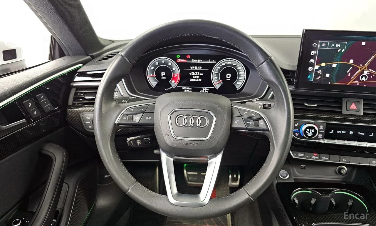 Audi A5 MATRIX* S* LINE* ОБДУХВАНЕ* ХЕДЪП* ДИСТРОНИК* , снимка 8 - Автомобили и джипове - 54914919