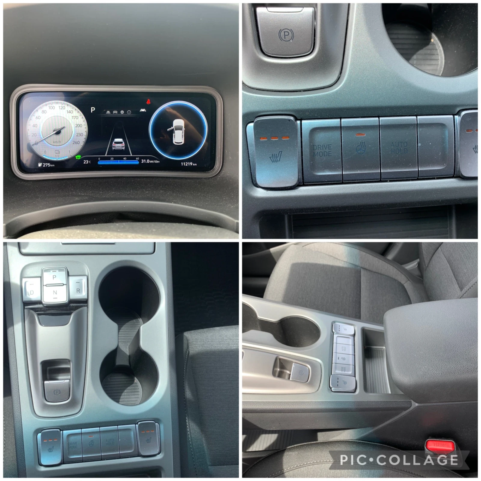 Hyundai Kona 136кс.11200км.ГЕРМАНИЯ.НОВА, снимка 12 - Автомобили и джипове - 54610159