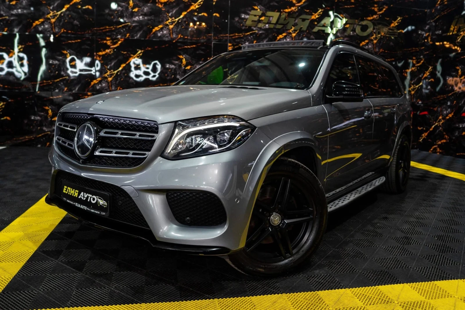 Mercedes-Benz GLS 350 D 4MATIC AMG LINE LED NAVI ПАНО ЛИЗИНГ 100%, снимка 4 - Автомобили и джипове - 54795839