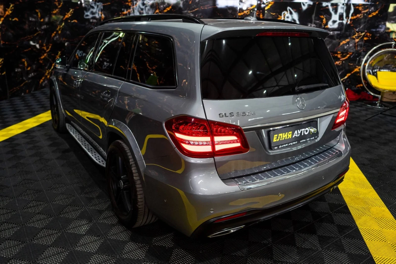 Mercedes-Benz GLS 350 D 4MATIC AMG LINE LED NAVI ПАНО ЛИЗИНГ 100%, снимка 7 - Автомобили и джипове - 54795839