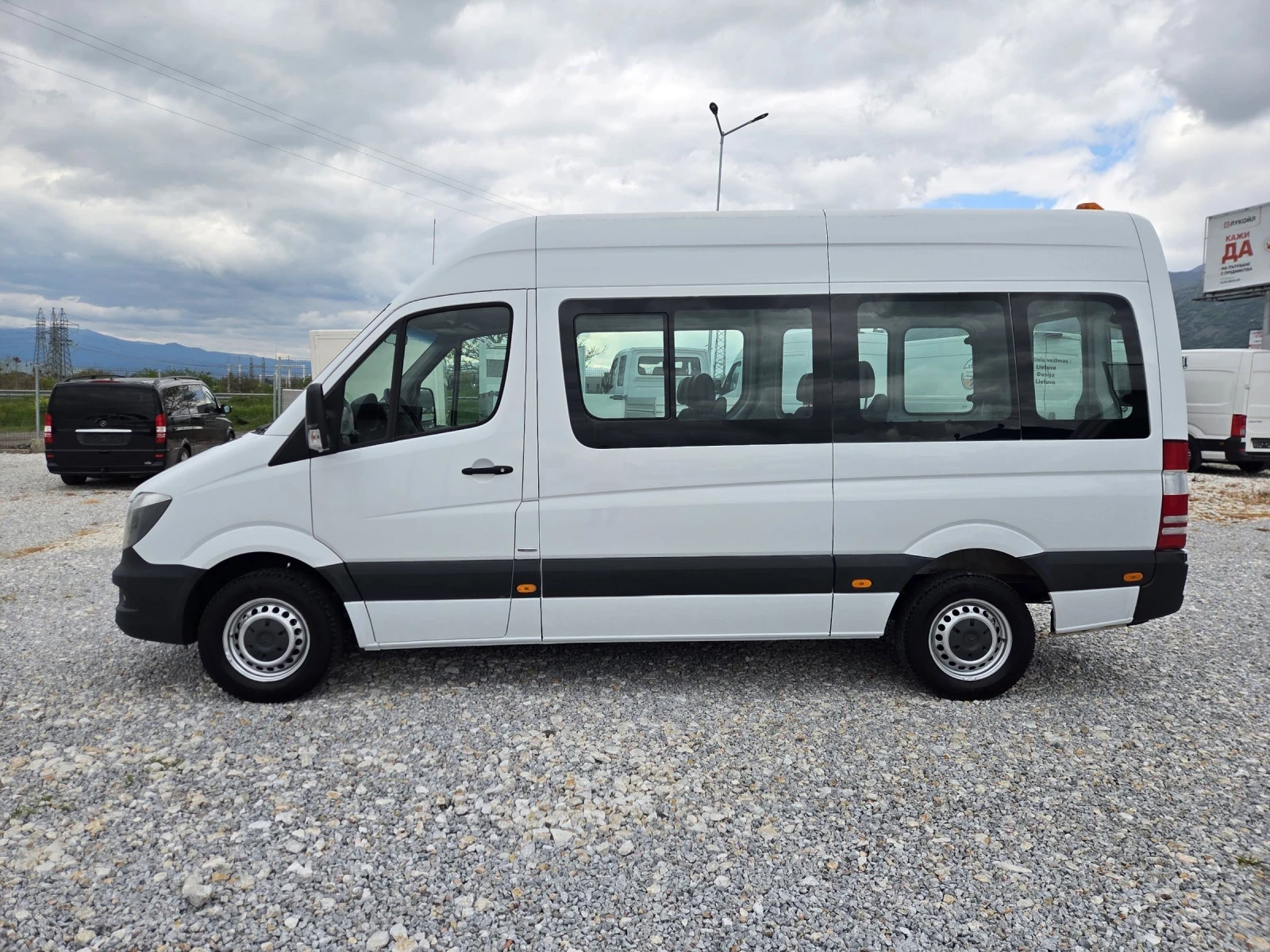 Mercedes-Benz Sprinter 313 CDI, 9 местен, Пътник, Климатик, снимка 2 - Бусове и автобуси - 55127381