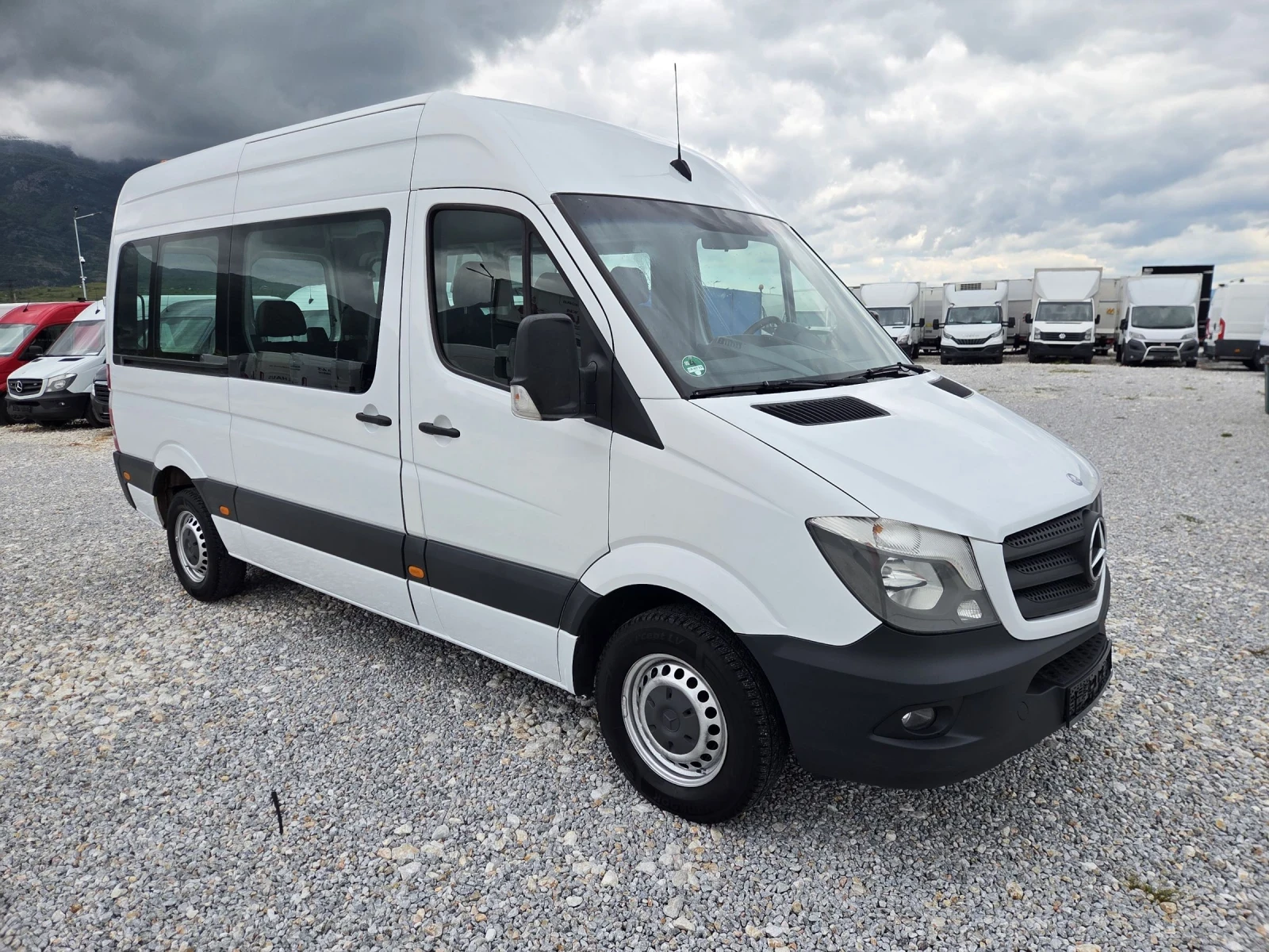 Mercedes-Benz Sprinter 313 CDI, 9 местен, Пътник, Климатик, снимка 7 - Бусове и автобуси - 55127381