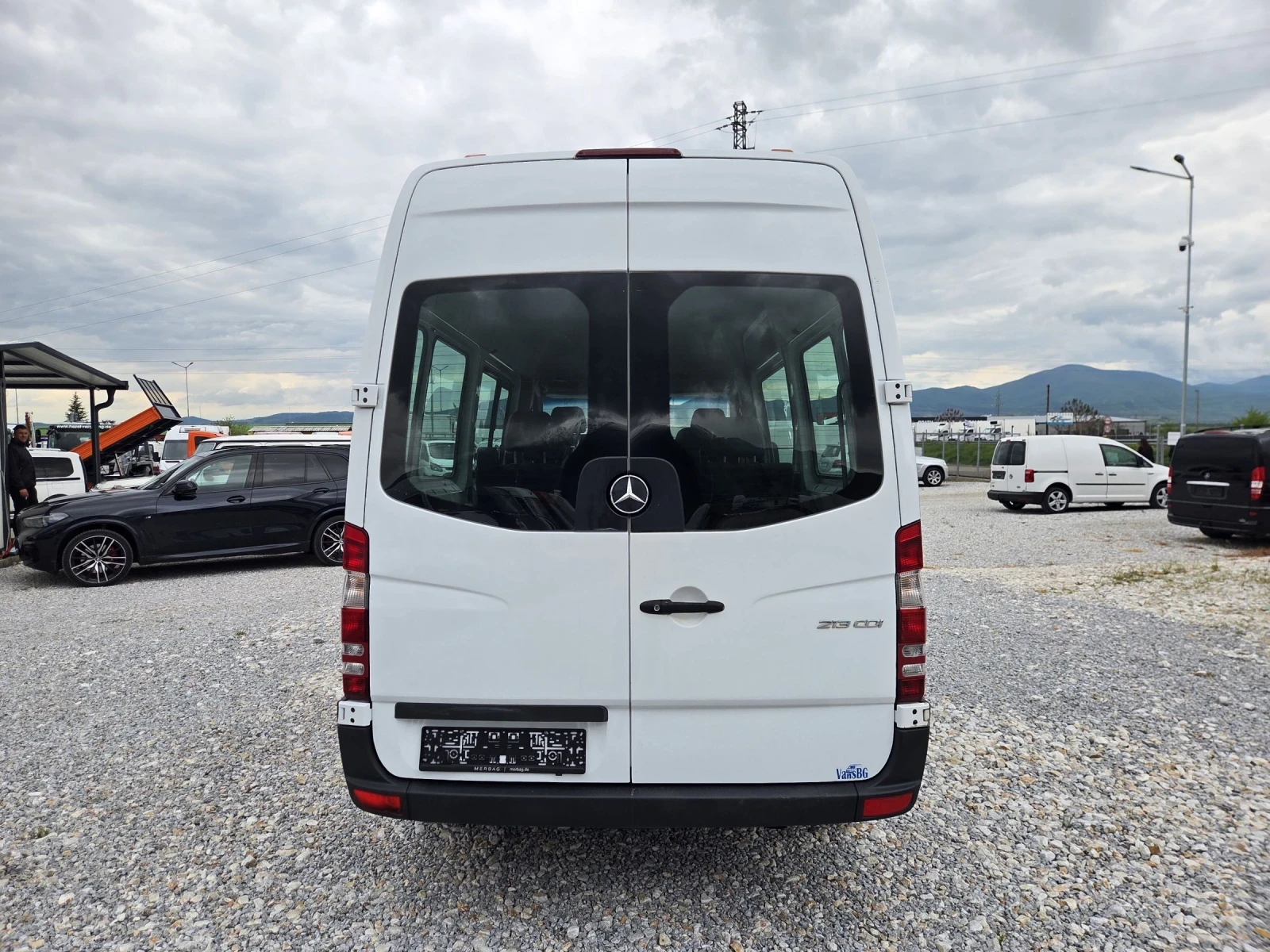 Mercedes-Benz Sprinter 313 CDI, 9 местен, Пътник, Климатик, снимка 4 - Бусове и автобуси - 55127381