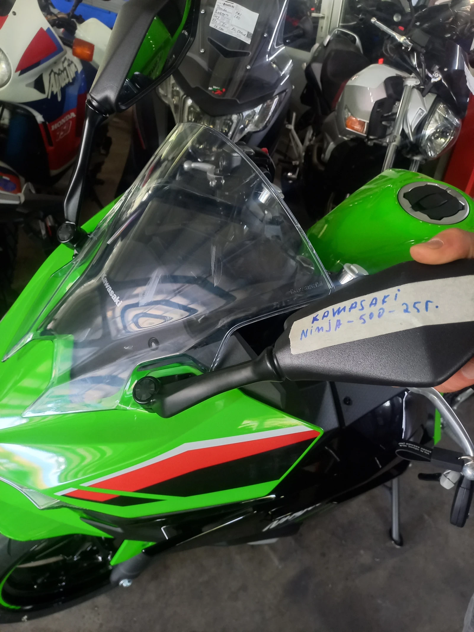 Kawasaki Ninja 500 SE ABS LED TC A2  НОВ 496 км. - изображение 10