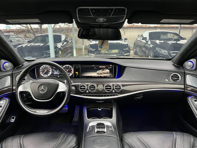 Mercedes-Benz S 63 AMG 4MATIC LONG DESIGNO, снимка 15 - Автомобили и джипове - 46633800