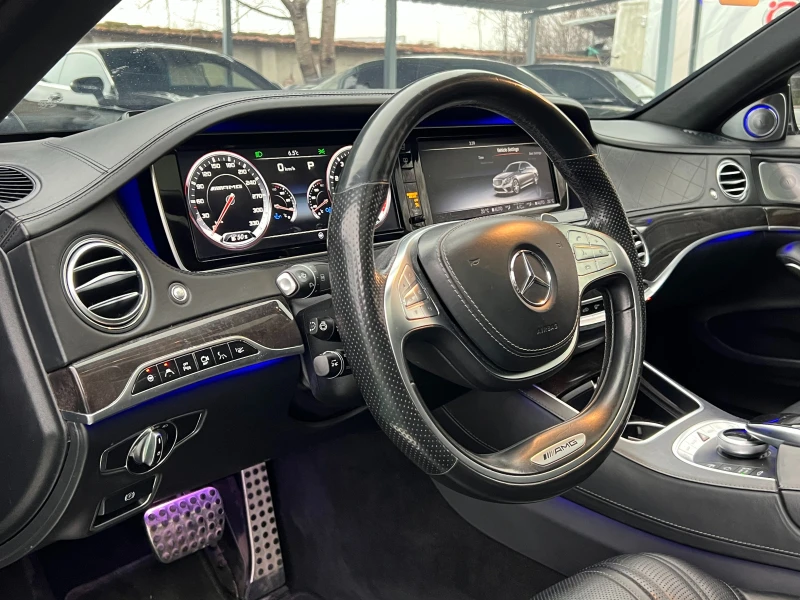 Mercedes-Benz S 63 AMG 4MATIC LONG DESIGNO, снимка 11 - Автомобили и джипове - 46633800